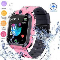 Waterproof Kids Smart Watch GPS Tracker - Boys Girls Smartwatches with SOS Camera Alarm Call Camera Alarm 1.44'' Touch Screen SOS Electronic Toy Birthday
