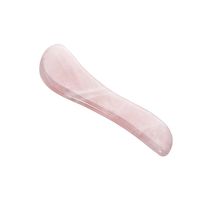 Healifty Gua Sha Massage Tool Natural Rose Quartz GuaSha Scraping Board for Graston SPA Acupuncture