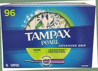 Tampax Pearl Advanced Grip Super Absorbency (96 Count)