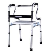 Yadianna Cozy Rollators Elderly Walker Aluminum Crutches Disabled Standing Walking Frame Non-Slip Walking Stick with Hospital