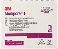 3M 2861 Medipore H Soft Cloth Surgical Tape-24/Case