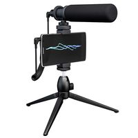 Shotgun microphone for Smartphone DSLR Camera Computer MAONO CM10S Super-Cardioid Condenser External Vlogging Interview Mic with Tripod for Canon, Sony, Nikon, Camcorder, phone, Android, PC