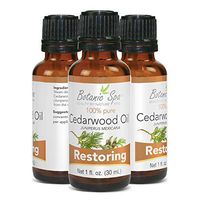Botanic Spa Cedarwood Essential Oil - Beneficial Natural Essence - Promotes Aromatherapy Relaxation Delivers Soothing Scent
