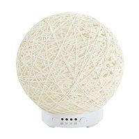 HIDLY Essential Oil Diffuser,100ml Hemp Rope Aromatherapy Diffuser Ultrasonic Aroma Diffuser Cool Mist Humidifier with Low Water Auto Shut-Off, 7 Color LED for Office Home Bedroom Study Yoga Spa