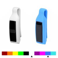 Dunfire Replacement Clip Case/Holder for Fitbit Alta (2PCS - White& Blue)