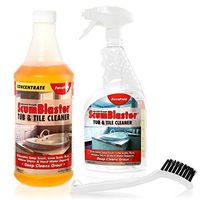 ForceField ScumBlaster: Soap Scum Remover, Tile and Grout Cleaner, Hard Water Stains, Mildew and Rust, Industrial Strength