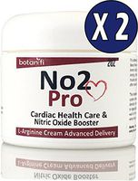 No2 Pro [2 Pack ]- Helps Support Blood Pressure - L-Arginine Skin Cream Fast Absorption. Has No Bad Taste, No Upset Stomach, No Large Pills, or Stained Teeth - Botanifi!