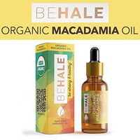 Behale Organic Essential Oil - 100% USDA Certified Organic Pure Undiluted Macadamia Oil, Carrier Oil - 30 ml. (1 oz.)