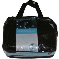 Hot/Cold Treatment Neck Wrap Black Rice Filled Microwaveable Therapy Cushion