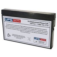 12V 2Ah F1/0 - UPSBatteryCenter Battery Replacement for Power Patrol SLA1020