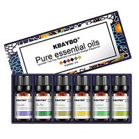 Lisnfmbs Essential Oil Sets,Top 6 Pure of The Highest Quality Aromatherapy Oils Lavender(Tea Tree, Rosemary, Lemongrass, Orange,Peppermint) for Diffuser, Humidifier Easily in Water,Relax