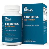 Dr Tobias Probiotics for Women - Deep Immune for Women - with Organic Cranberry Extract for Urinary Tract Support (60 Count)