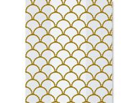 10ct. Small Gold"Cottage Scallops" 7x2x3" Cello Cellophane Treat Food Snack Bags ngKE -556