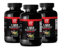 Kidney Liver Support - Liver Support Complex - Milk Thistle and Beef Liver - Kidney Support - Siberian eleuthero Root Extract - 3 Bottles (300 Capsules)