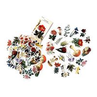 DIY Notebook Laptop Stickers Pack, Vsco Girl Kids Washi Sticker for Laptop Notebook Scrapbook Diary Album Luggage Water Bottle Stationery Scrapbooking Stamping Stickers, Pack of 60pc