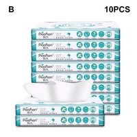 Wet And Dry Baby Wipes, Comfortable Natural Bathroom Tissues, 3 PLY Hand Paper Towels Napkins, Girls Makeup Remover For Home Car Use