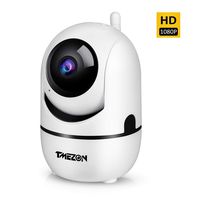 TMEZON 360 Wireless WiFi Security Camera 1080P Pet Camera, Home Camera 2 Way Audio, Baby Monitor Day Night Vision, Motion Detection, Indoor Camera, Baby Camera