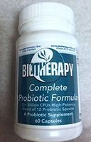 Biotherapy Complete Probiotic Supplement - 25+ Billion CFUs, High Potency, Blend of 12 Probotic Species - 60 Capsules