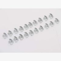 ELITEWILL 50 Pcs 34mm Stainless Steel SunRunner Trailer Cable Frame Wire Clips