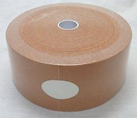 Therapist’s Choice® Extra Wide Kinesiology Tape 3"x105' Bulk Roll (Beige)