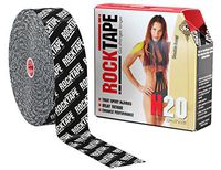 RockTape H2O (Extra Sticky) Uncut BULK Kinesiology Tape - 2" X 105' Roll - H2O Black Logo