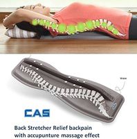CAS Back Stretcher with Accupunture Massage Effect Patented Relief Backpain and relex Massage Muscle Spine Health 215 x 617 x 70mm(8.4'' x 24.3'' x 2.7'')