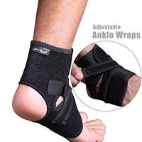 HiRui Ankle Wrap Ankle Brace, Compression Ankle Support for Sprains Arthritis Recovery- Ankle Stabilizer for Running Basketball Soccer Fitness- Kids Youth Adult- Breathable/Adjustable (M, 2 Pack)