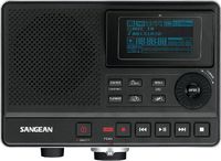 Sangean DAR-101 Digital MP3 Recorder, Black, Built-in High Fidelity Stereo Microphone with Dual AGC Loop, Telephone/Music/Reminder 3 Individual Mode-in-One, Easy to Read LCD Display with Adjustable Ba