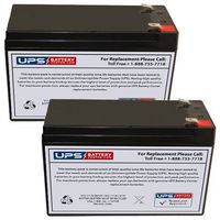 Razor E300 12 Volt 7.2 Ah Scooter Replacement Battery Set (Set of 2)