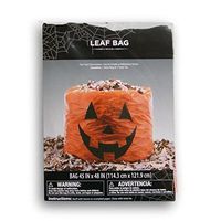 Retail Jack oLantern Pumpkin Face Leaf Bag (Classic)