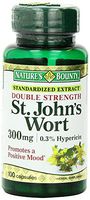 Nature`s Bounty St Johns Wort 300Mg Capsules 100 Ct (4 Pack)