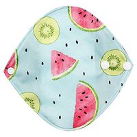 snap Design Cute Printing Reusable Bamboo Cloth Washable Menstrual Pad Mama Sanitary Towel Pad Comfortable Physiological #Y40