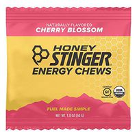 Honey Stinger Organic Energy Chews, Cherry Blossom, Sports Nutrition, 1.8 Ounce (50 Grams)(Pack of 12)