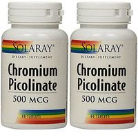 Chromium Picolinate 500mcg Solaray 60 Tabs