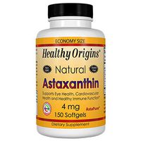 Healthy Origins Astaxanthin (AstaPure) 4 mg, 150 Softgels