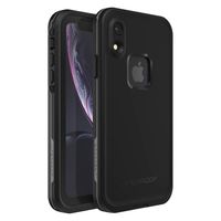 Lifeproof FRĒ SERIES Waterproof Case for iPhone XR - Retail Packaging - ASPHALT (BLACK/DARK GREY)
