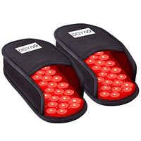 Red Infrared Light Therapy Devices Slipper for Foot Feet Toes Instep Pain Relief(Two Pads Set)