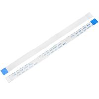 uxcell Flexible Flat Cable, 16 Pins 0.5mm Pitch 150mm FPC FFC Flexible Ribbon Cable for LCD TV Car Audio DVD Player Laptop 20Pcs B Type