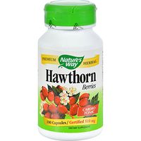 Nature's Way Hawthorn Berry 100 Vegetarian Capsules (5 Pack)