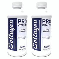 American Natural Liquid Collagen plus Vitamin C 2 PACK 16 Fl Oz Supplement