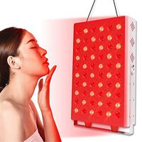 Red Light Therapy Lamp 300W Red 660nm Near Infrared 850nm for Skin and Pain Relief, Anti-Aging, Fat Loss, Muscle Performance, Hair Growth, Thyroid. Manual, Door Mount, Hanging Kit Included