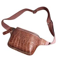 CHUNKUNA Hot!Women Sling Chest Pack Bag Sport Hiking Waist Bag Adjustable Chest Pack Casual Purse and Wallet (Pink)