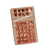 Women Cigarette Holder Box/Rhinestone Cigarette Case Creative Fashion Gift,A4