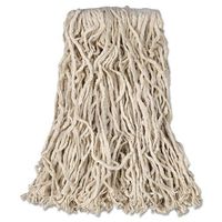 RCPV116 Economy Cotton Mop Heads, Cut-End, Cotton, White, 16 oz, 1-in. White Headband