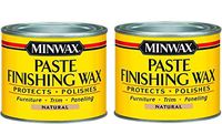 Minwax Paste Finishing Wax, 1-Pound (Natural 2-Pack)