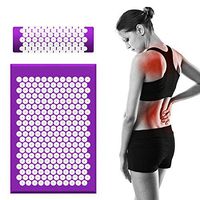 Acupressure Mat and Pillow Set for Back and Neck Pain Relief and Muscle Relaxation Relieves Stress Cushion Massage Mat Yoga Mat/Pillow