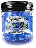 Blueberry 250G Ultra Premium Beamer Ice Drops Hookah Shisha Smoking Gel. Each Bowl Lasts 2-4 Hours! USA Made, Huge Clouds, Amazing Taste! Better Taste & Clouds Than Tobacco!