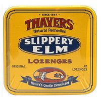 Thayers Slippery Elm Lozenges, Tangerine, 42 Count (Pack of 10)