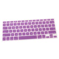 Keyboard Cover Skin for MacBook Micro Application Moulded Silicon Skin (Purple)