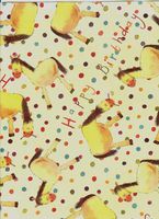 Alex Clark Art Spotty Pony Happy Birthday Rolled Gift Wrapping Paper